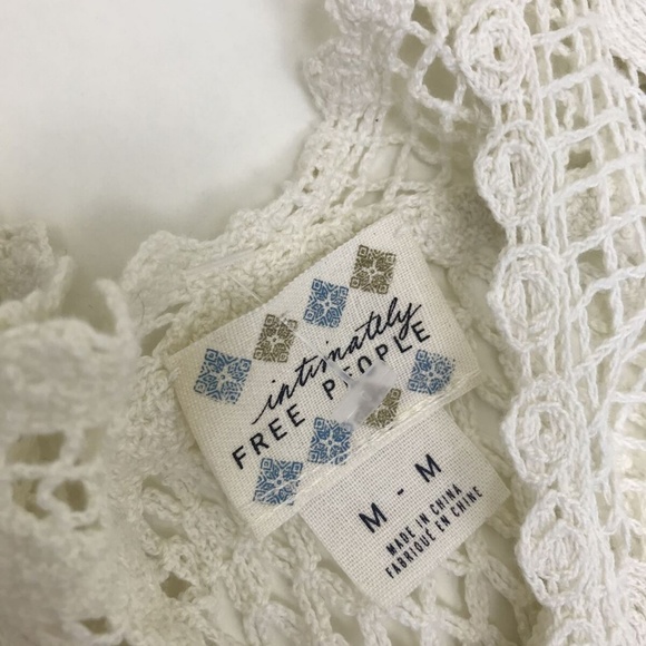 Intimately Free People Womens Cream Knitted Top - Picture 4 of 7